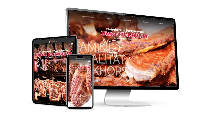 Website von Fleischerei-Eickhorst
