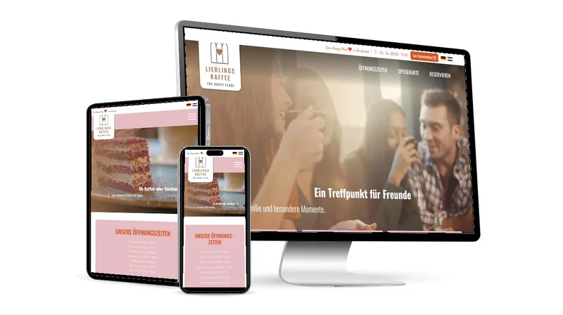 Website von Lieblingskaffee