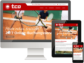 Website von Tennis-Club Oesede e. V.