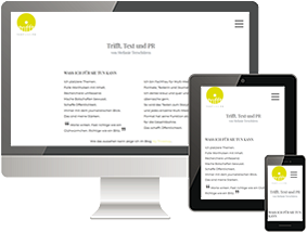 Website von Textagentur Terschüren